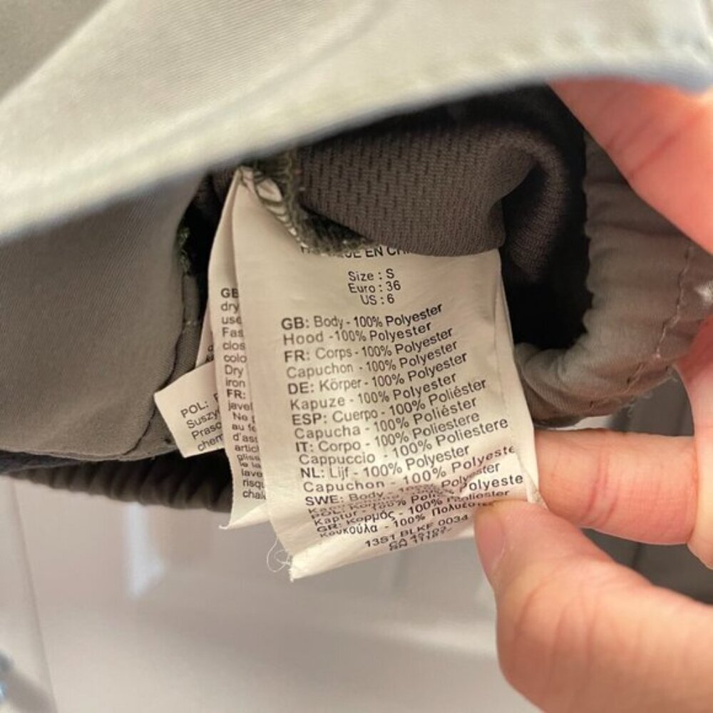 Bench Zip-Up Collared Rain Grey - S - Picture 5 of 15